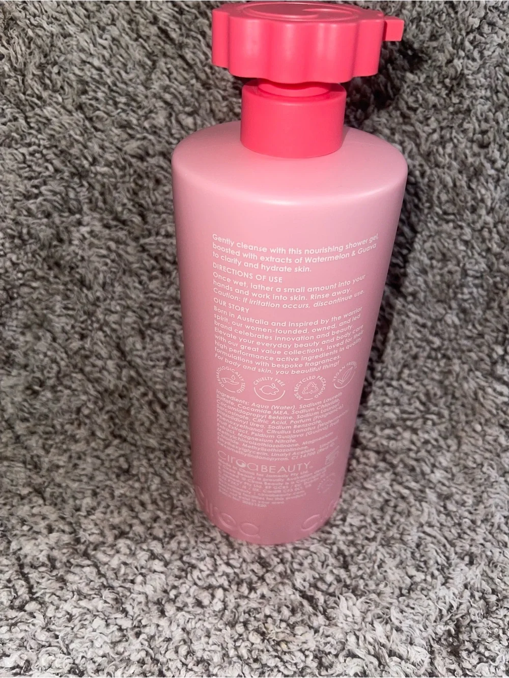 Watermelon & Guava Pink Shower Gel